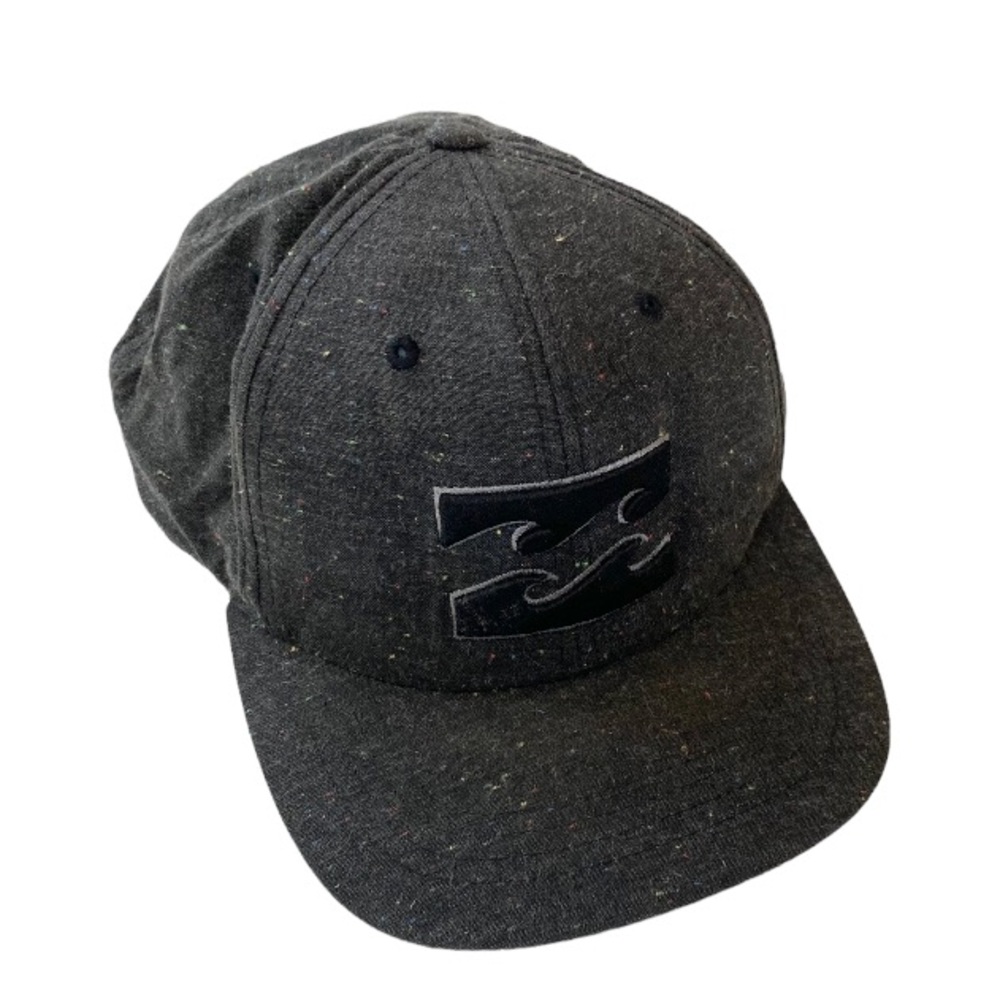 Billabong Snapback Hat in a Speckled Grey Colour
